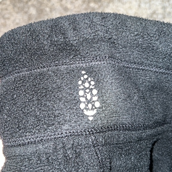 FP Movement By Free People Climb High Fleece Jacket Black Size XS Oversized - Picture 10 of 15